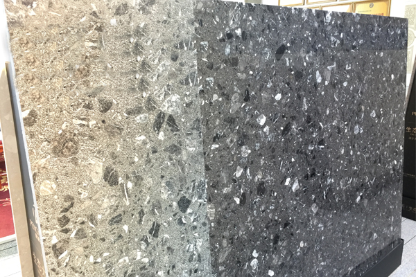 Tấm đá cẩm thạch màu xám nguyên tố
