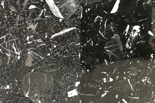 Đá cẩm thạch Nero marquina