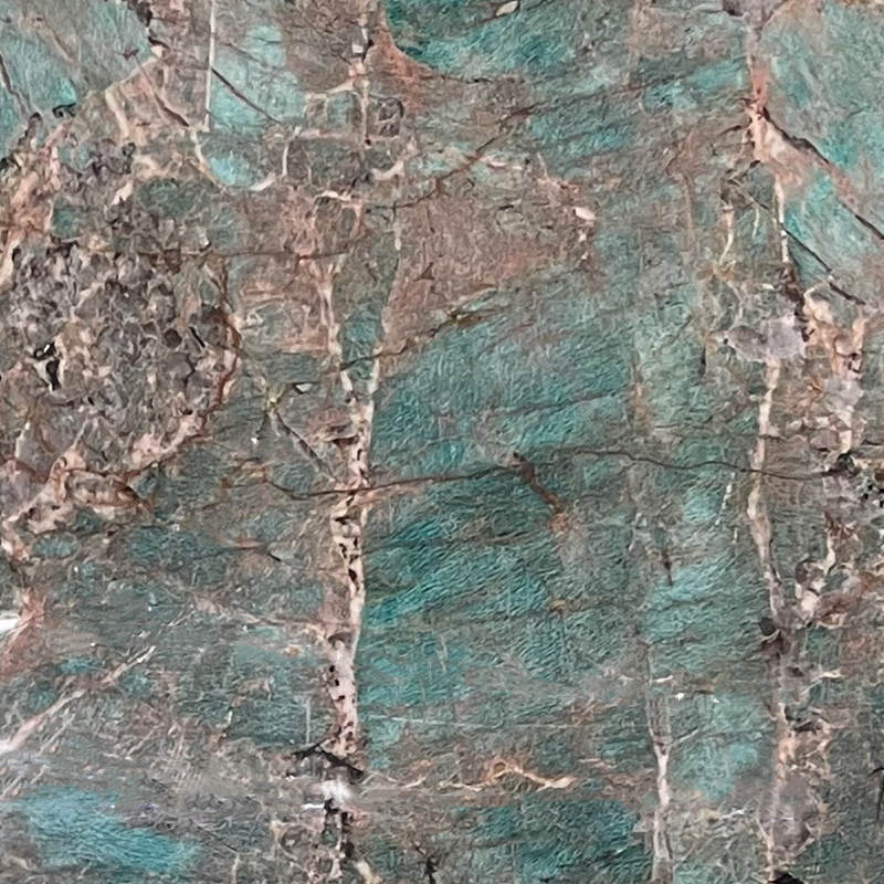 Mặt bàn bằng đá Amazon Amazonite xanh lục
