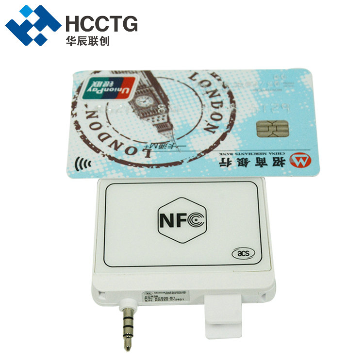Giao diện giắc cắm âm thanh 3,5 mm Đầu đọc thẻ di động NFC ACR35-B1
