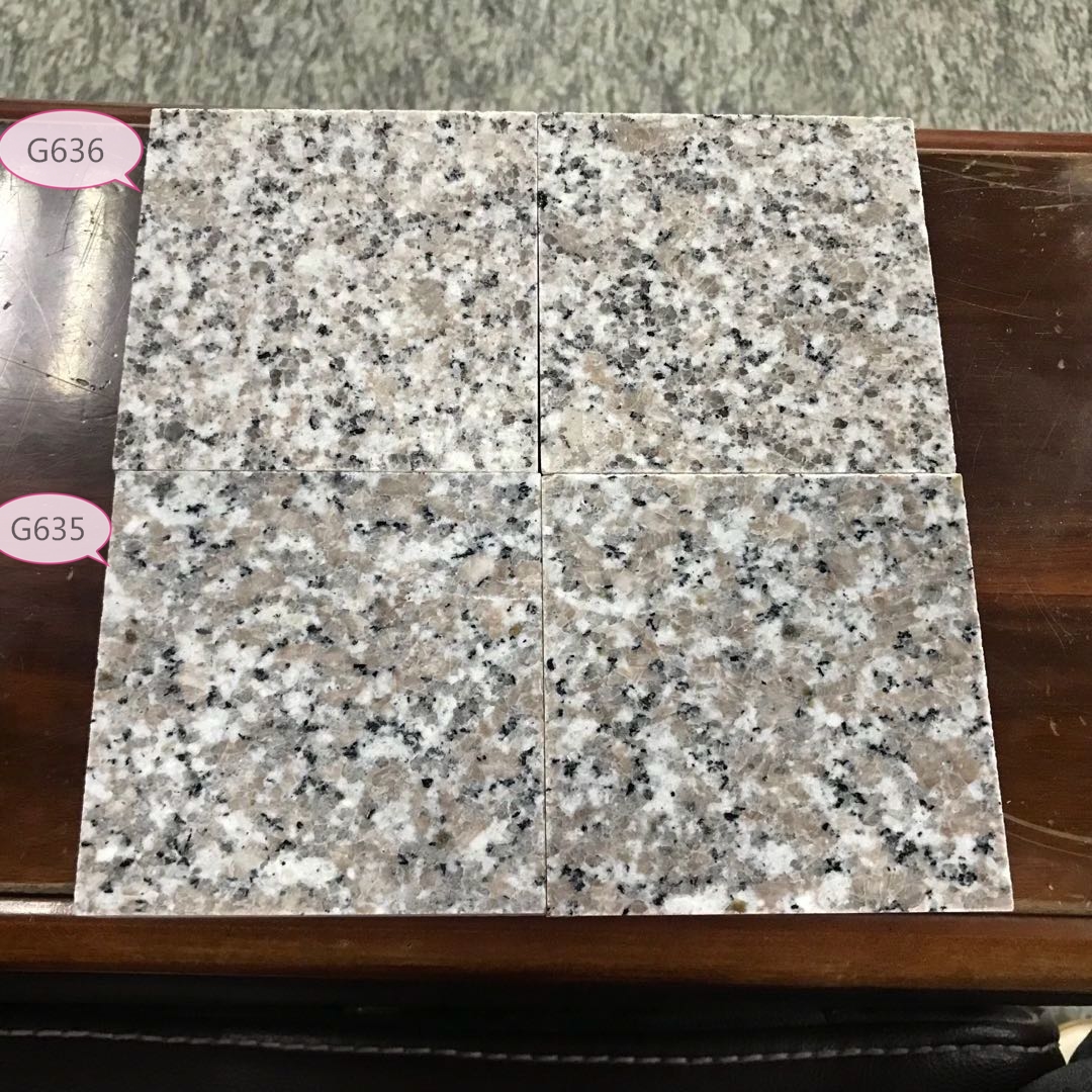 Màu đá granit G635 &amp; G636
