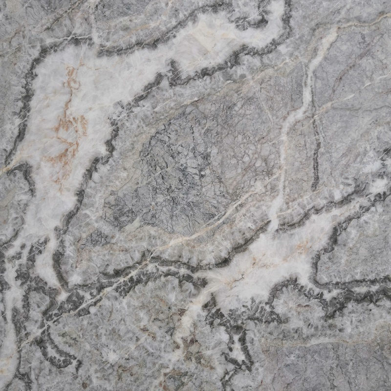 Tấm đá cẩm thạch màu xám Fior di Pesco Carnico Marmo của Ý
