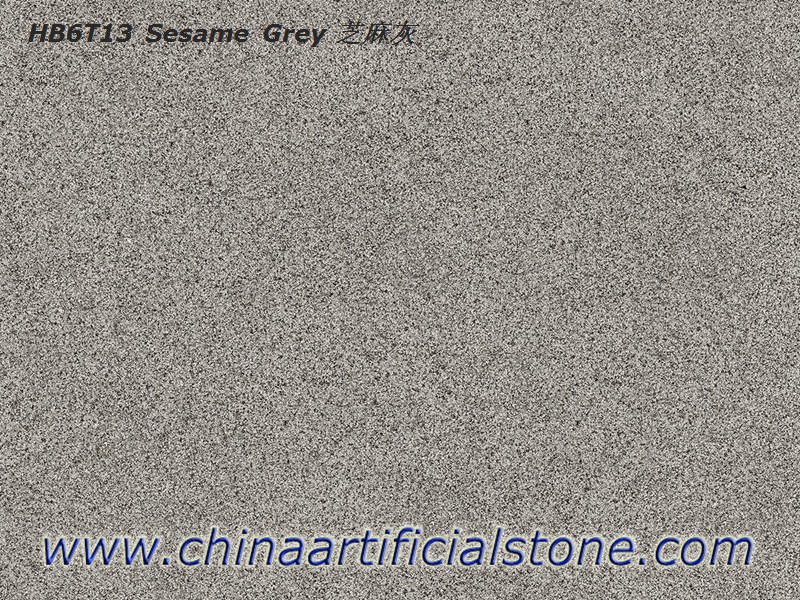 Gạch lát bằng sứ Nhìn bằng đá granit màu xám mè
