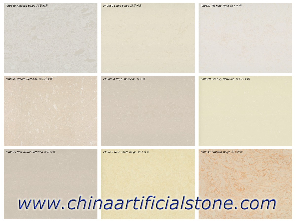 Màu sắc đá cẩm thạch nhân tạo Trung Quốc