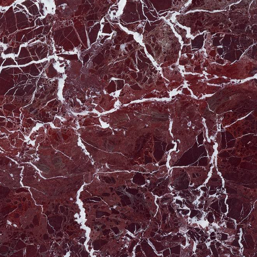 Màu đỏ Đá cẩm thạch tự nhiên màu trắng Tấm đá cẩm thạch màu đỏ cho gạch lát sàn nội thất

