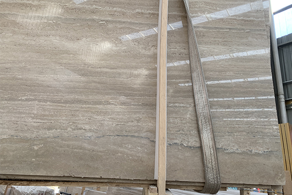 bếp ngoài trời travertine