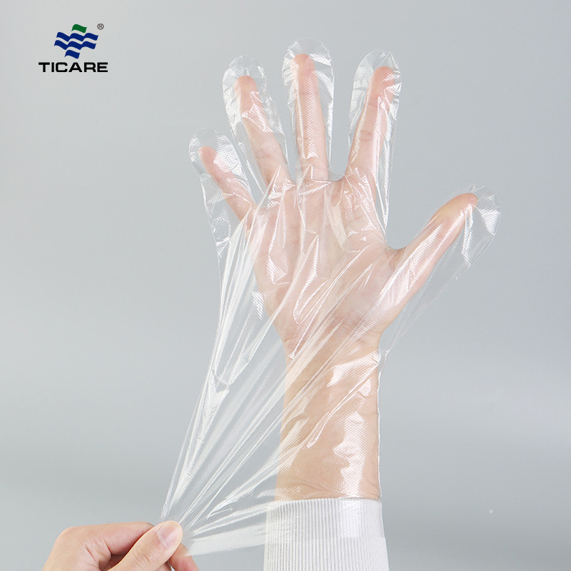 Găng tay nhựa dùng một lần, Polyetylen, 100 PCS

