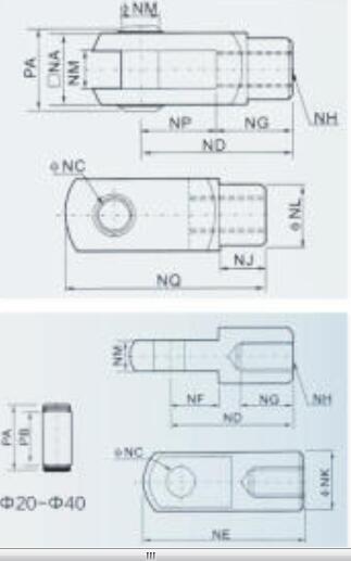 Khớp mắt ISO-I