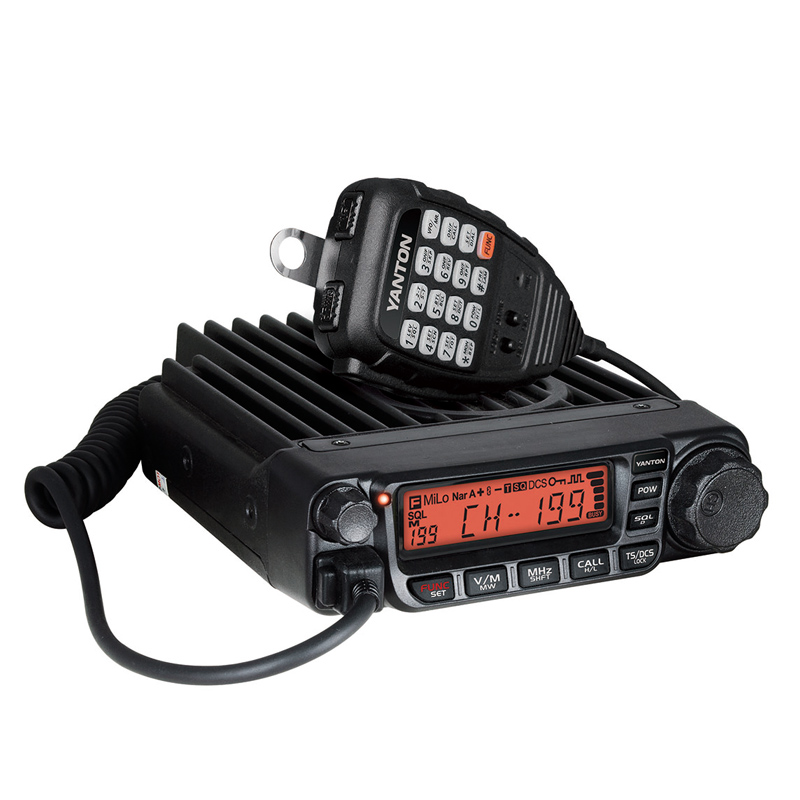 Bộ đàm 45Watt Đài phát thanh trên ô tô di động VHF UHF không dây
