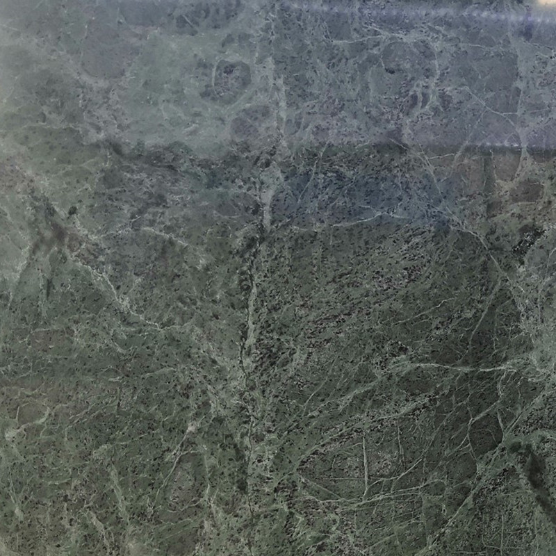 Hoa Liên Đá cẩm thạch màu xanh lá cây đậm được đánh bóng tấm lớn
