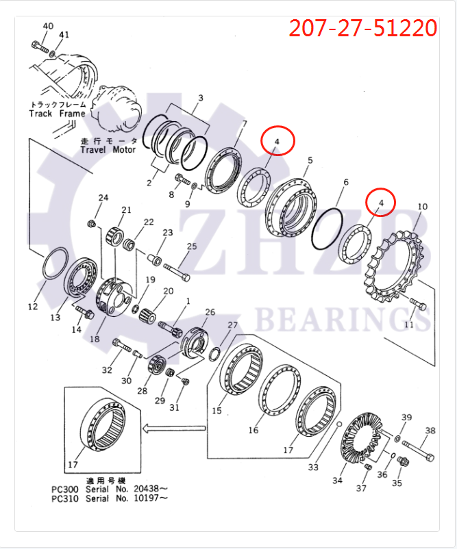 BỘ PHẬN Komatsu