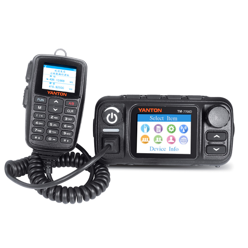Mạng IP LTE POC UHF VHF Mobile Car Radio
