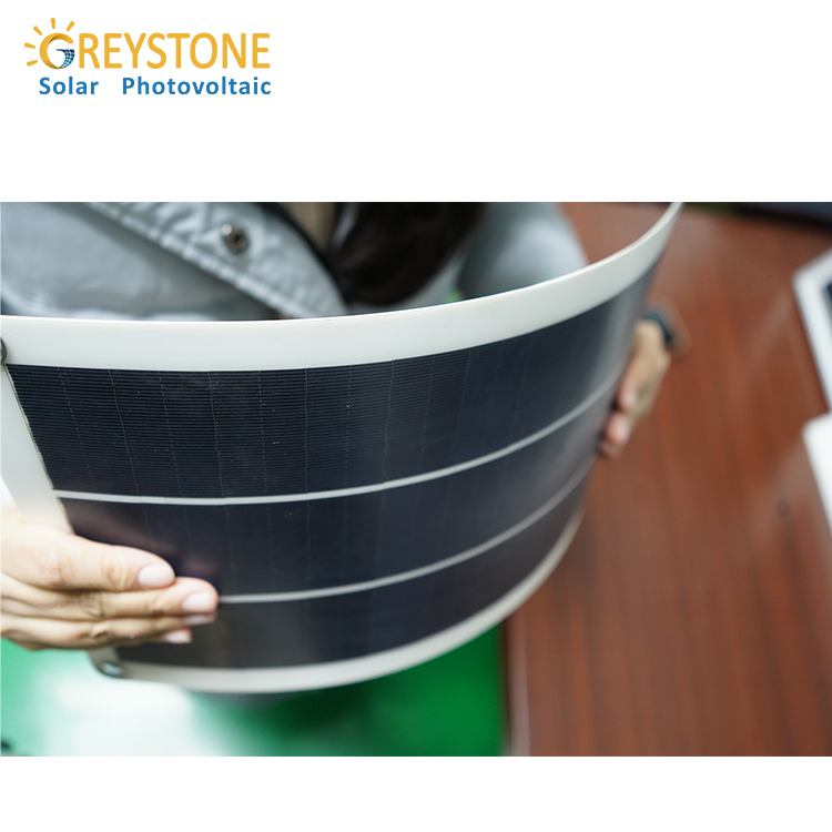 Mô-đun năng lượng mặt trời chồng chéo Greystone 10W Shingled Bảng điều khiển năng lượng mặt trời linh hoạt với đầu nối USB

