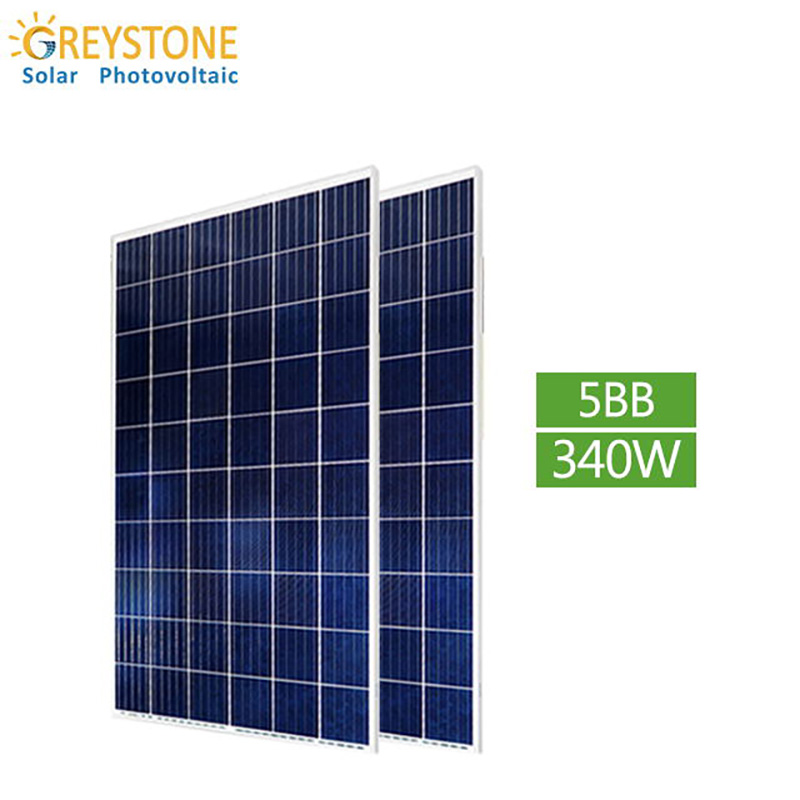 Bảng điều khiển năng lượng mặt trời đơn tinh thể Greystone 158mm

