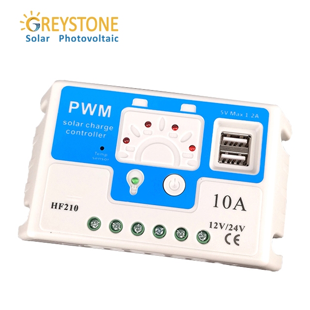 Greystone nhiều chế độ điều khiển tải Bộ điều khiển năng lượng mặt trời PWM
