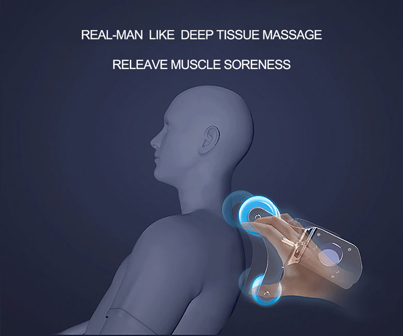 Ghế massage xoa dịu toàn bộ lưng