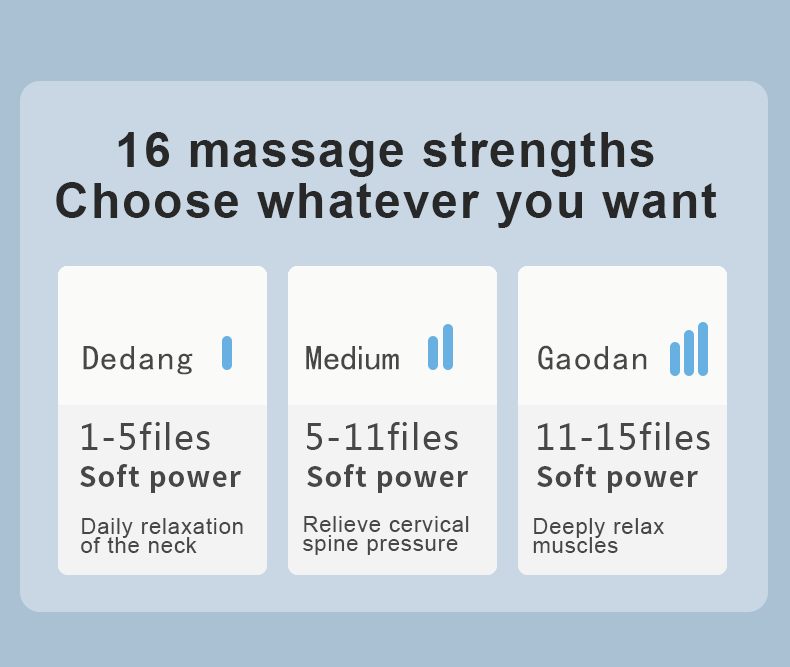 Gối massage khi ngủ