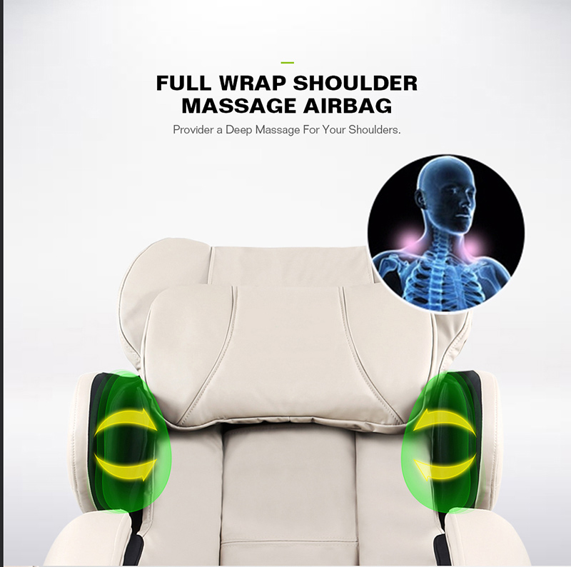 Túi khí vai Ghế massage làm dịu áp lực