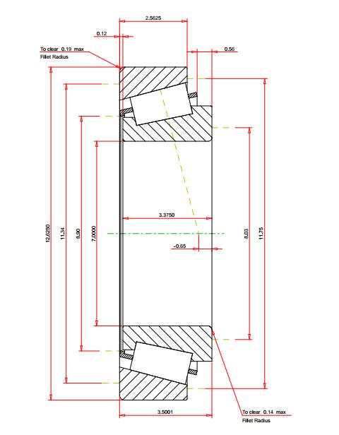 Vòng bi EE222070 / 222128